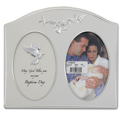 Silver Metal Embossed Picture Frame