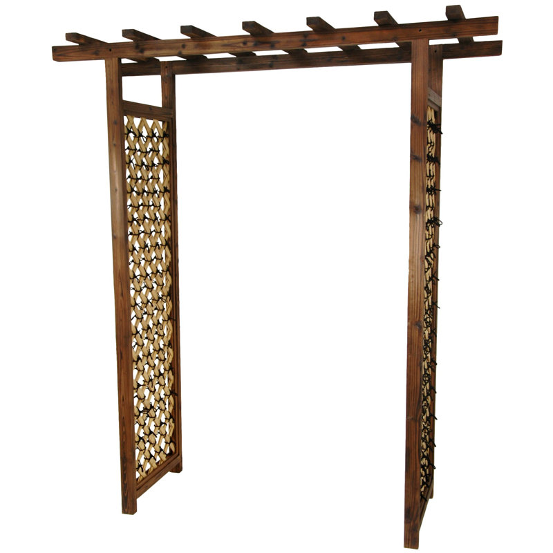 Japanese Wood Arbor
