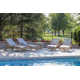 Delphi 26.5'' Outdoor Eucalyptus Chaise Lounge