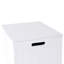 Wood Cabinet Laundry Hamper with Handles