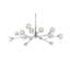 Luminaire suspendu sphérique spoutnik 15 lumières Alaiah-688623727