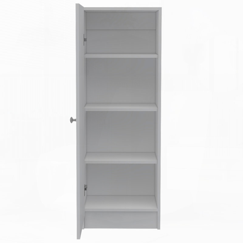 Richmond Rectangle Pantry Cabinet White