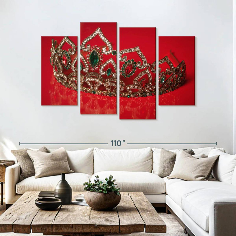 Kerner Elegant Princess Crown, 54" H x 84" W