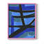 Impression sur toile «Invontract Blues I» - bois massif-1266924112-1266924115
