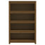 Inkster 125.5cm H Solid Wood Standard Bookcase-858780983-858780978