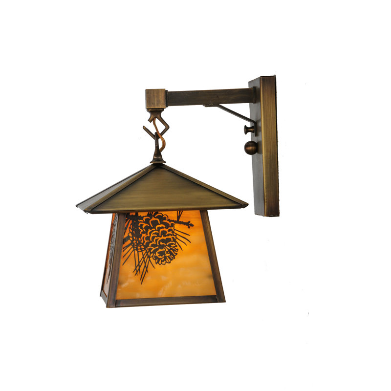 Rustic Lodge 1 - Light Armed Sconce