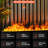 39.37"Embedded Simulated Flame Humidifier with Atomization Function for Electric Fireplace-118373416