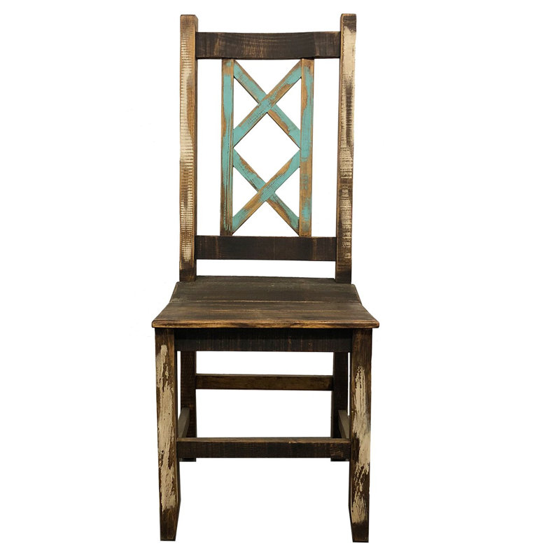 Chaise en bois massif Freelon