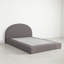 Linen Bed Frame With Headboard-1746020073-1746020072
