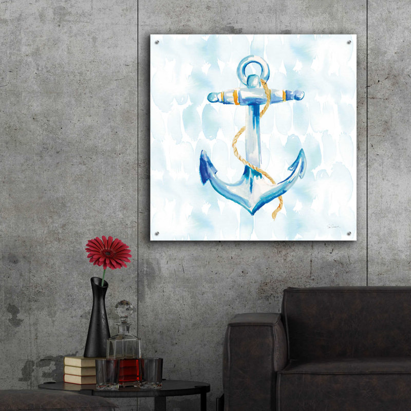 " Anchor Dots II " by Sue Schlabach, 36" H x 36" W x 0.2" D