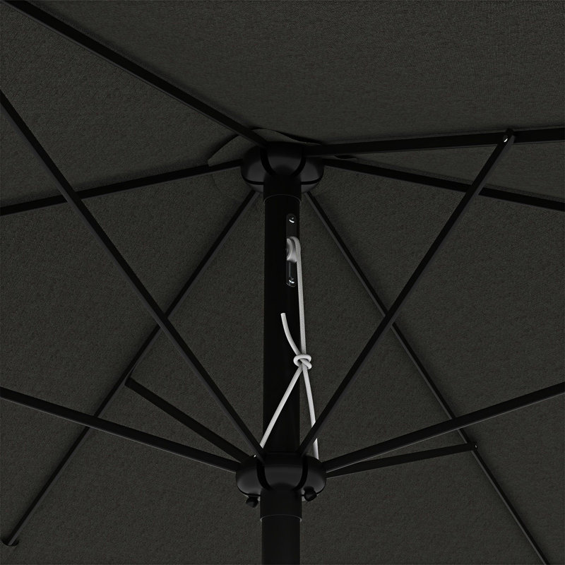 Parasol de marché rectangulaire Outsunny, L 118,12 po x P 78,72 po, Acier