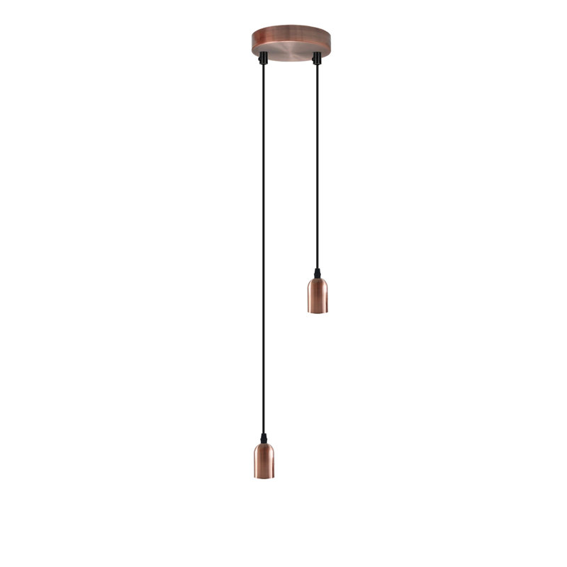 Amrane - Light Copper Cluster Pendant, Yes, 2