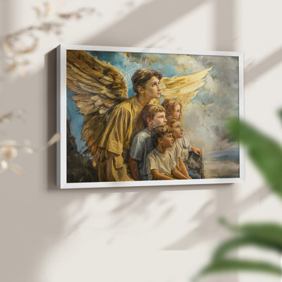 Angels From Above-CV - Reproduction encadrée - Restickable