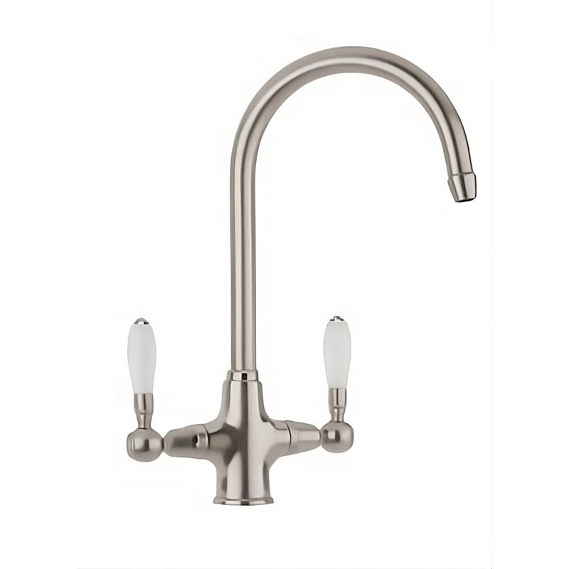 Tundra Swan, Brushed Nickel