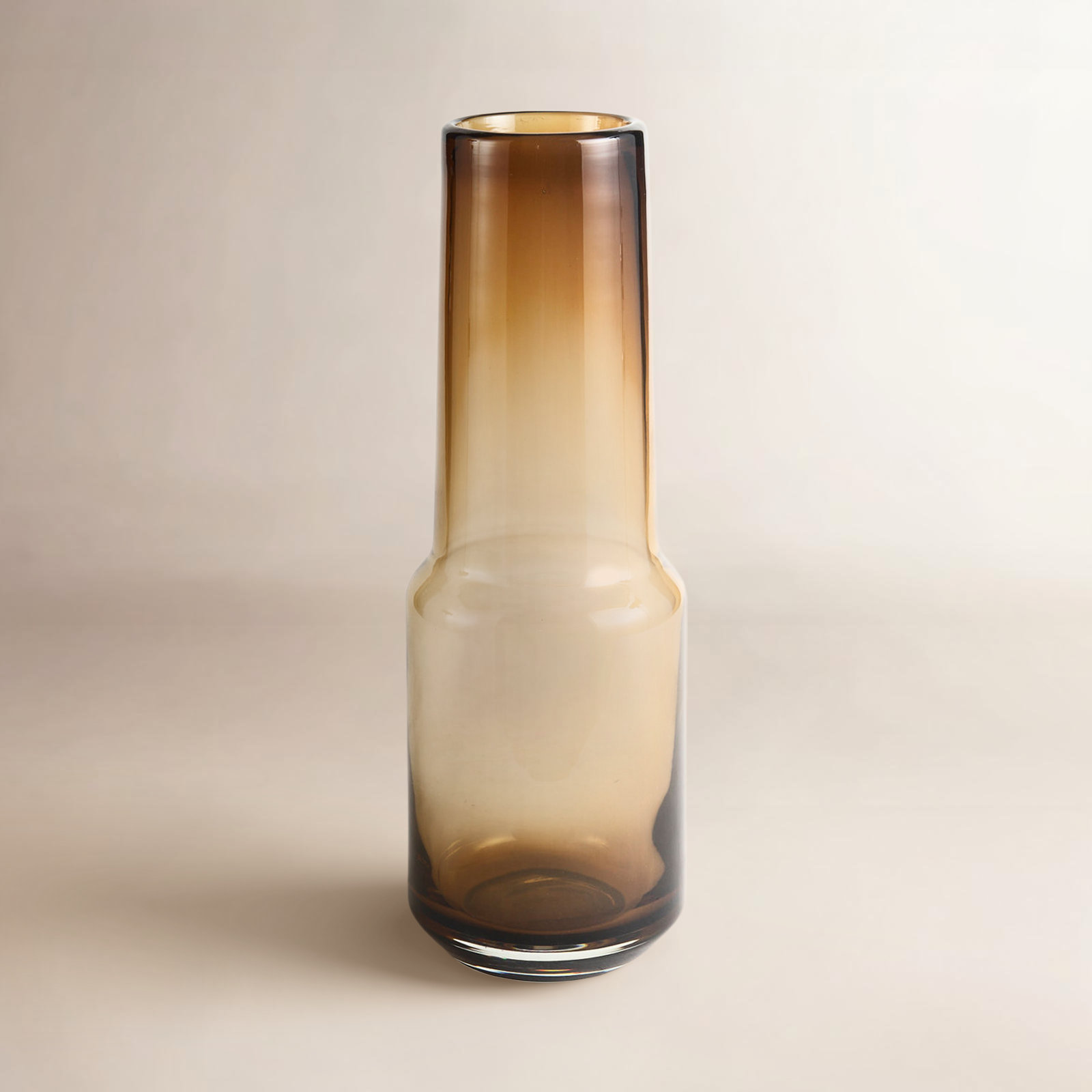 Willis Glass Table Vase, 11.9" H x 4.1" W x 4.1" D