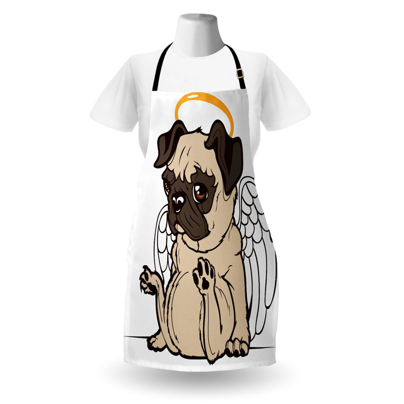 No Pattern Bib Apron