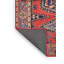 Tapis traditionnel rouge / noir Jamaica-688446092