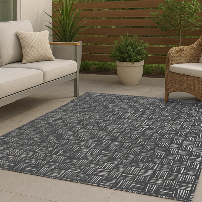 Lash Locked Non-Slip Outdoor Rug