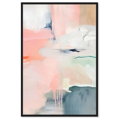«Ethereal Hues», art mural sur toile pastel par Art Remedy