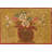 Antique American Hooked Rug American Floral Hooked