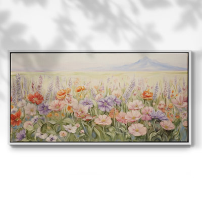 Botanical Series-CCXLII- Toile tendue avec châssis tendue, prête à être accrochée