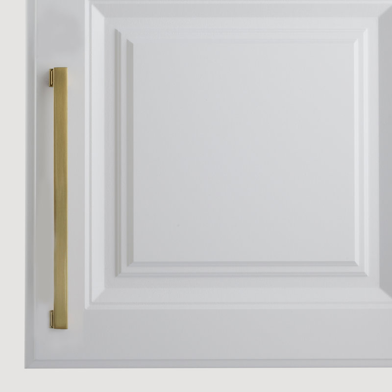 Chelsey 8" Center to Center Satin Brass Bar Drawer Pull, 8", Satin Brass