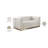 Tyneside 62.5'' Velvet Loveseat-90571552