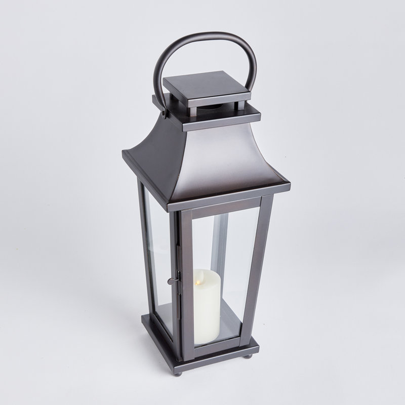 Maurice Lantern, 19.25" H x 8" W x 8" D