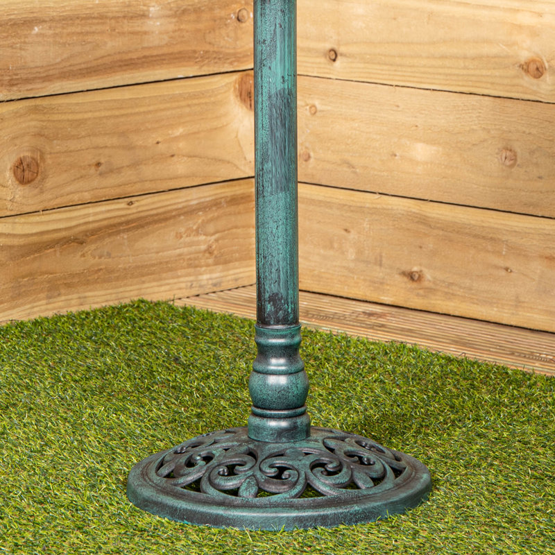 Samuel Alexander Polyresin Sculptural Birdbath