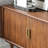 Retro-Style Large-Capacity Sideboard