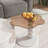 Coffee Table with Drawers,Elina Nordic Rotatable Nesting