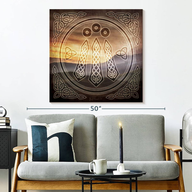 Kerner Celtic Awen, H 33 po x l 33 po