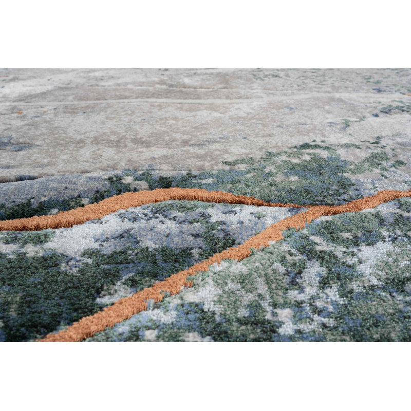 Ayan Abstract Area Rug, Rectangle 160 cm x 230 cm