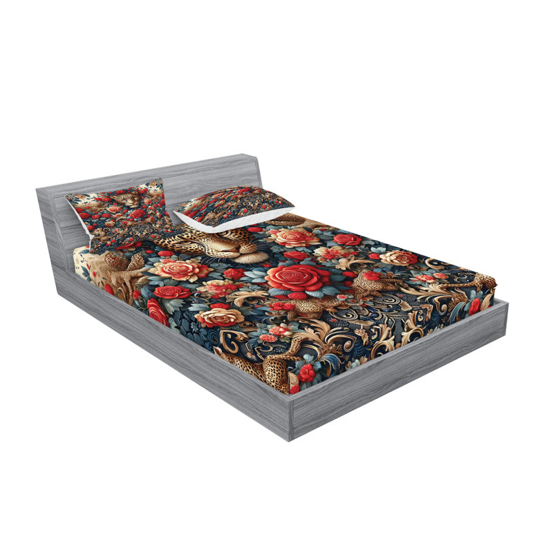 Drap-housse et taie décorative Ambesonne, Très grand