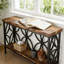 Table basse, canapé industriel, console 2 niveaux-124923133