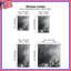 Rideaux obscurcissant gris Wolves dans le brouillard-123626977-123626982