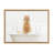 Sylvie Alpaca In Bubble Bath Neutral Style Framed Canvas by Amy Peterson Art Studio 18x24 Natural