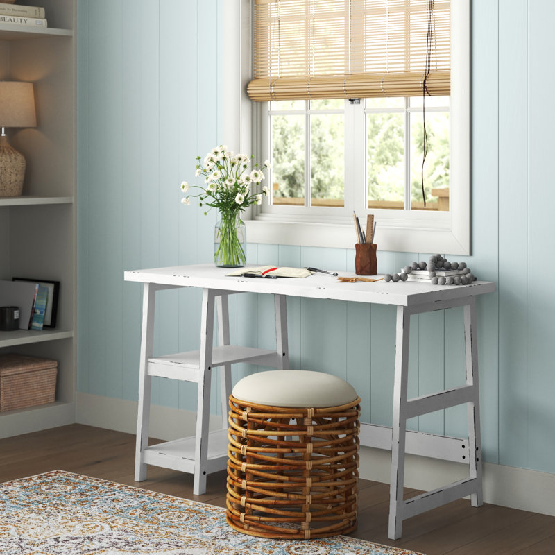 Shanley Computer Desk, White