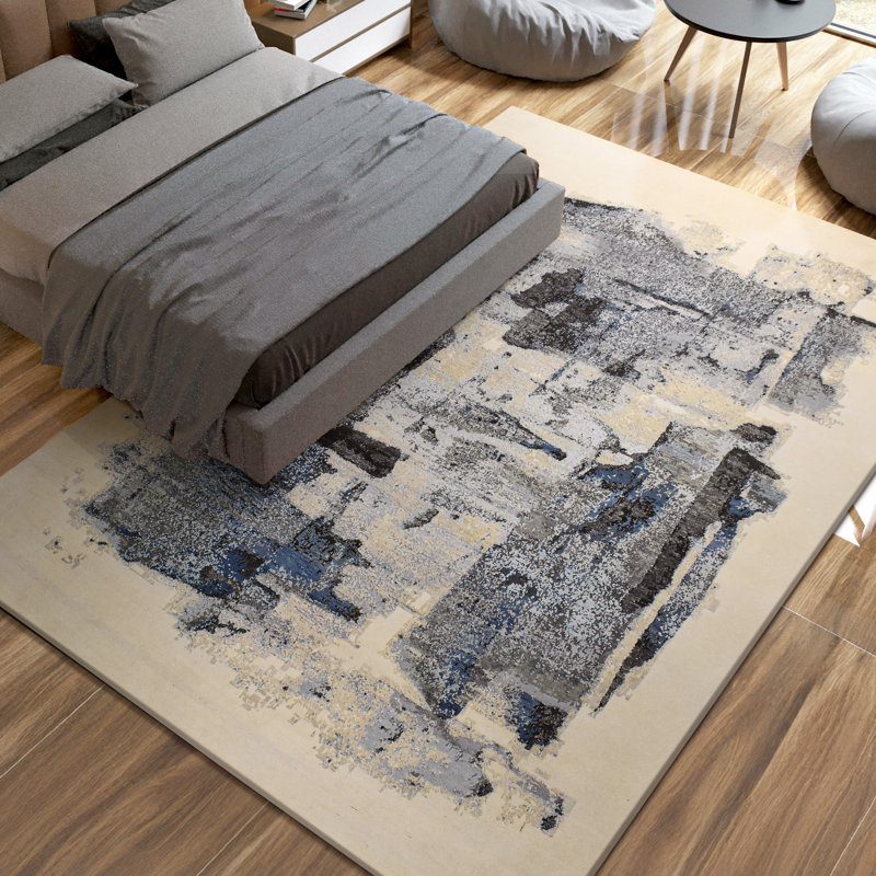 Abstract Indoor Rug, Rectangle 8' x 10'