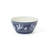 Martha Stewart Maiden Crown 12-Piece Sky Blue Dinnerware Set – Vegan Bone China Ceramic Plates & Bowls – Floral Design – Service for 4 – Microwave & Dishwasher Safe-116182007