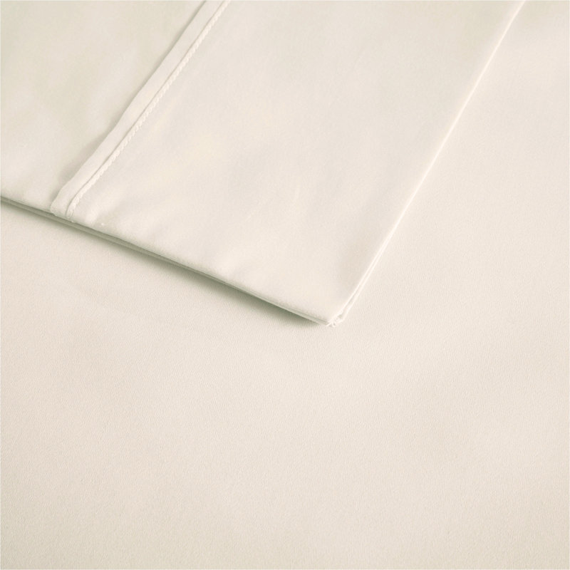 Ensemble de draps 4 pièces, Full Sheet Set with 2 Pillowcases, Ivoire ivoire