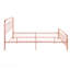 Lit double en métal avec tête de lit et pied de lit arrondis, rose-1898453397-1898453395