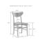 Chaise d'appoint rembourrée Boutault-833803890