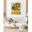 Douze tournesols, reproduction d'art de Vincent Van Gogh. Estampe numérique sur toile pour décoration intérieure-93918386-93918389