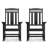 Chiemi 24" W 2-Piece HDPS Rocking Chair Set-99307489