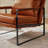 Eisenman 27.09'' W Leather Upholstered Accent Armchair-162999970