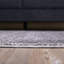 Ephesus Collection Living Room Rugs Bordered Design in Grey-105291543
