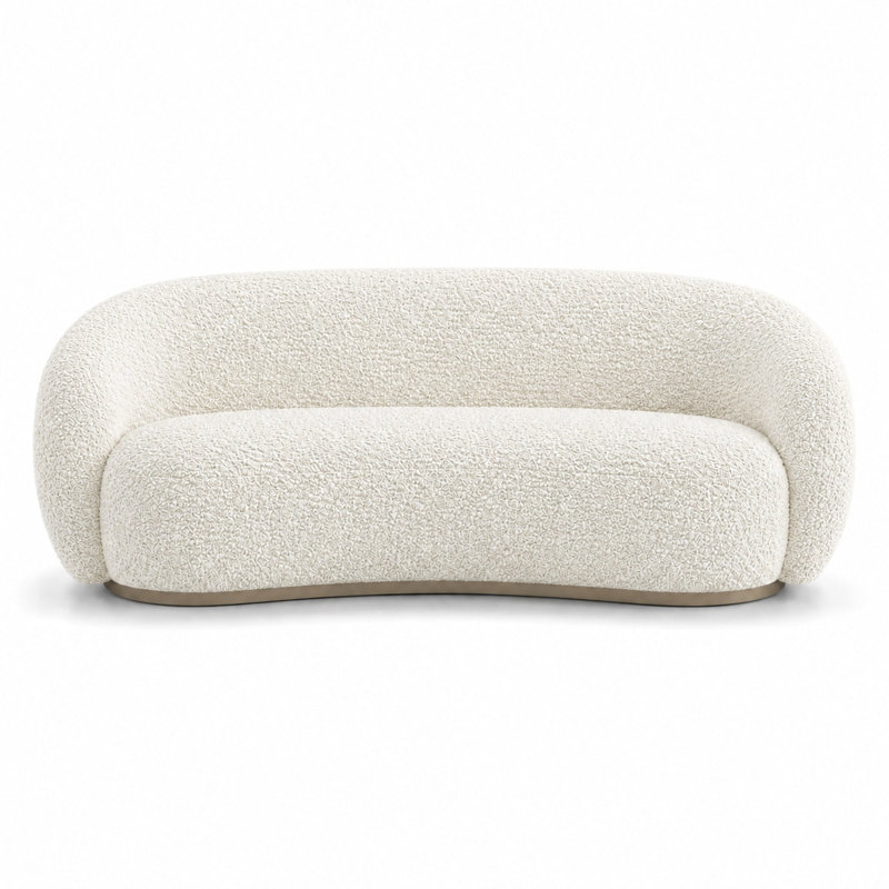 Sherpa | Linen Look | Clifton Fabric, Ivory