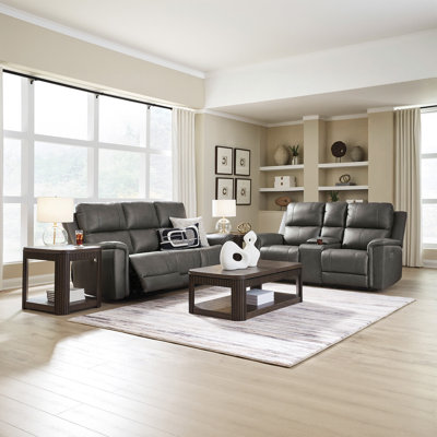 Causeuse inclinable électrique avec console Burnley