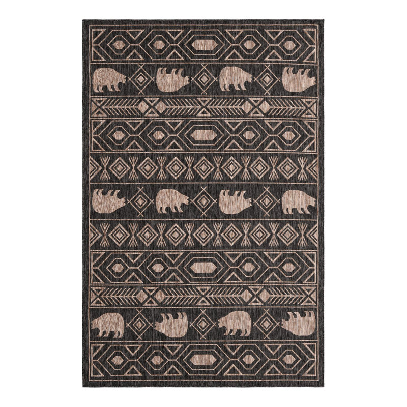 Amasya Marcion Indoor/Outdoor Area Rug, Rectangle 5'3" x 8'
